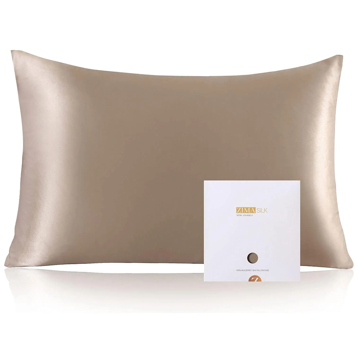 100% Mulberry Silk Pillowcase For Hair And Skin Health,Soft And Smooth,Both Si