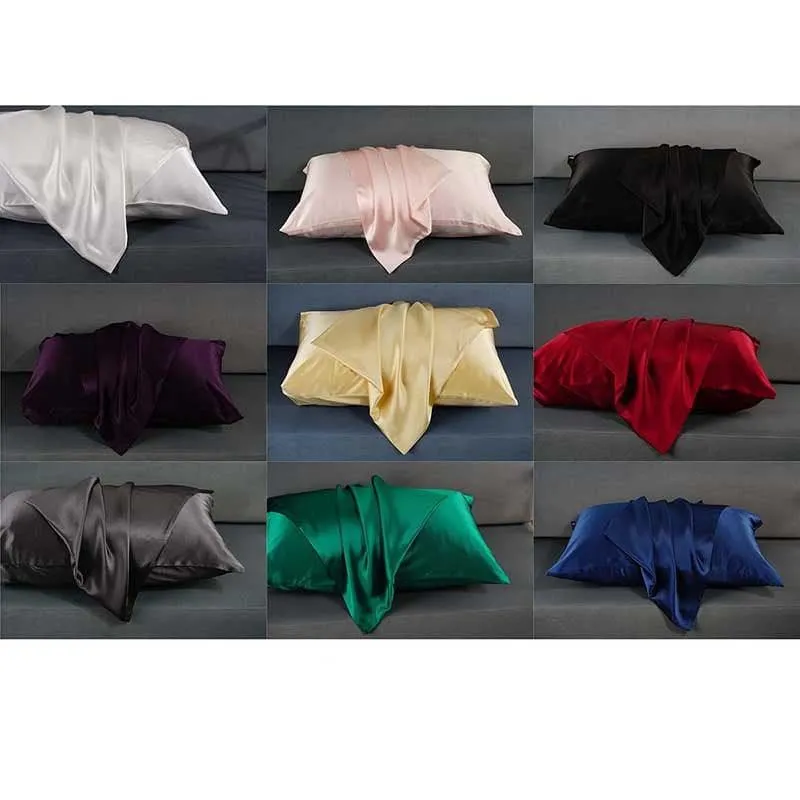 19 Momme Silk Pillowcase - Hidden zip - Standard size - custom and wholesale