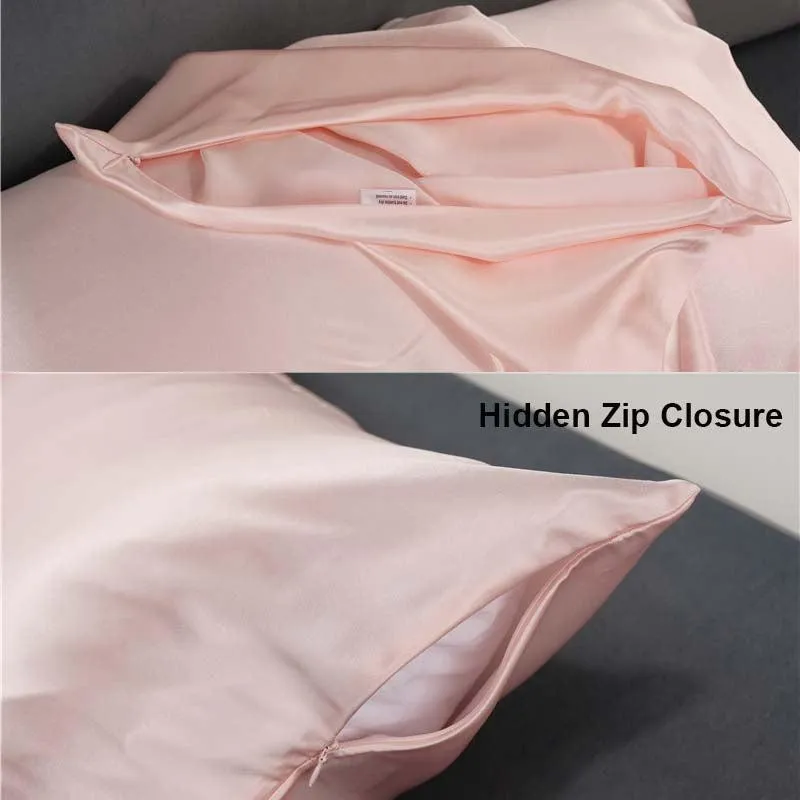 19 Momme Silk Pillowcase - Hidden zip - Standard size - custom and wholesale