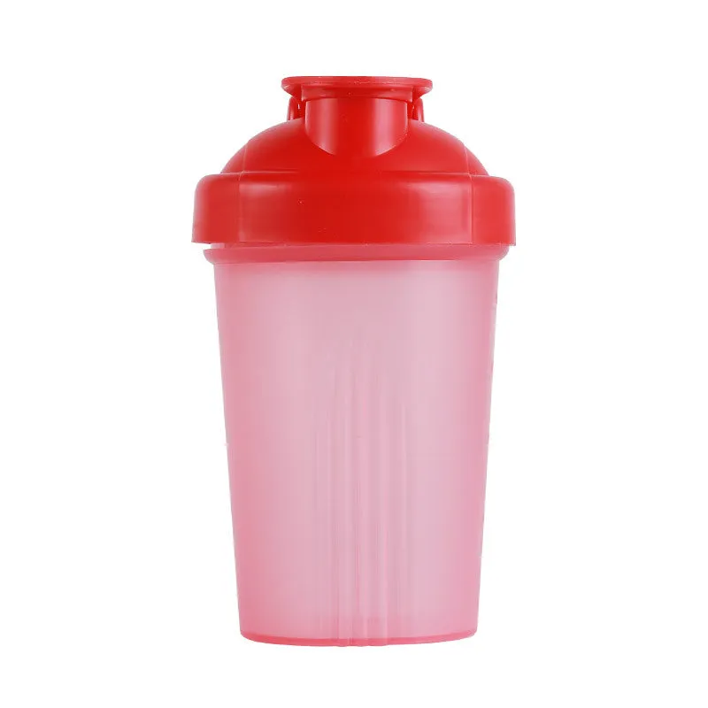 2PCs Fitness Exercise 400ml Protein Powder Shake Cup