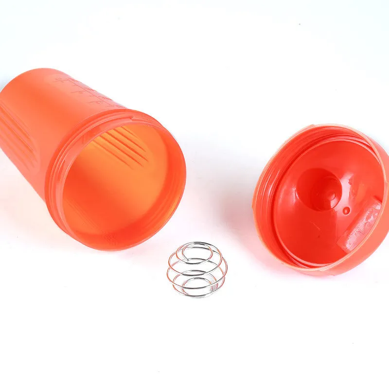 2PCs Fitness Exercise 400ml Protein Powder Shake Cup