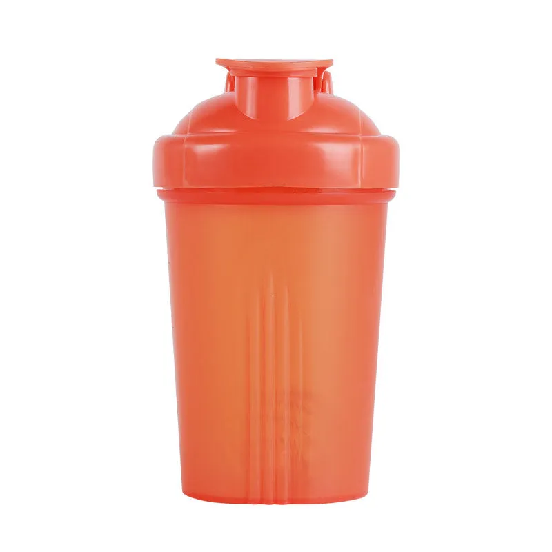 2PCs Fitness Exercise 400ml Protein Powder Shake Cup