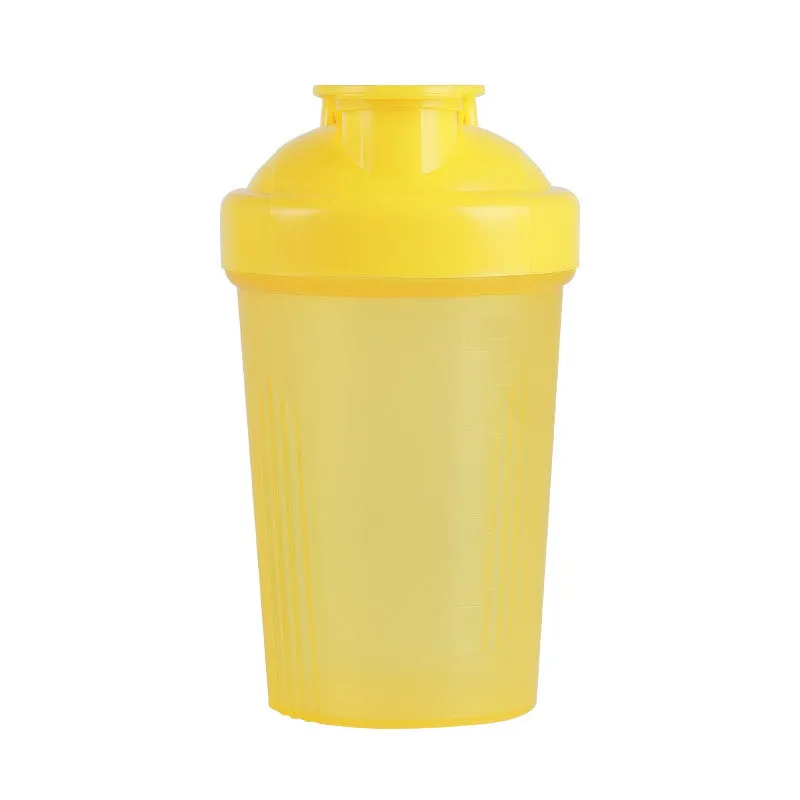 2PCs Fitness Exercise 400ml Protein Powder Shake Cup