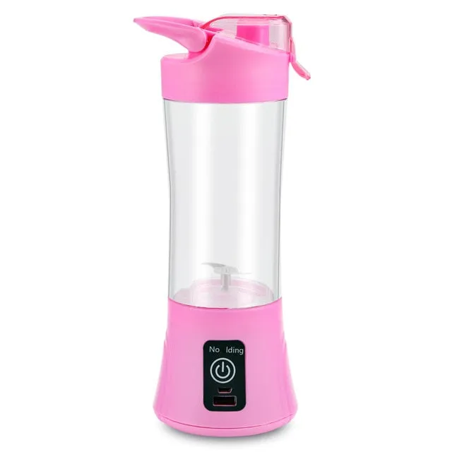 400ml Portable Blender Rechargeable Automatic Vegetable Fruit Juice Maker Cup Mixer Bottle