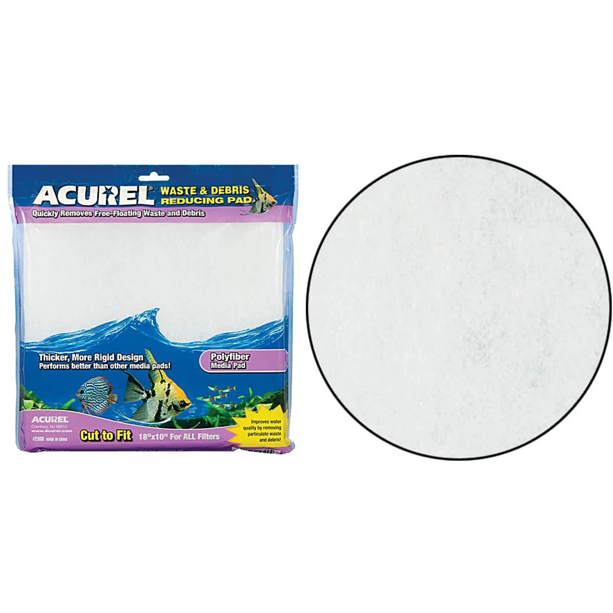 Acurel Poly Fiber Media Pad 10” x 18"