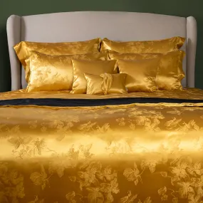 Ada Gold Pure Mulberry Silk Pillowcase