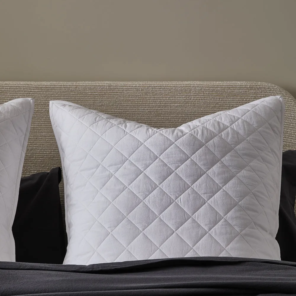 Adorn Living Essential Quilted European Pillowcase