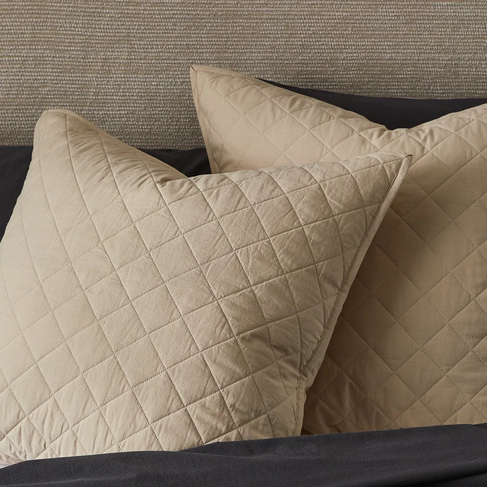 Adorn Living Essential Quilted European Pillowcase