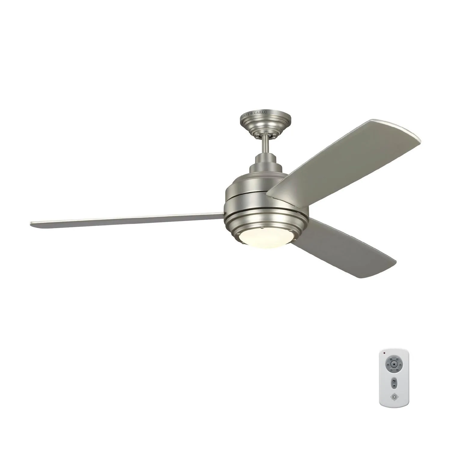 Aerotour 56" Ceiling Fan in Satin Nickel