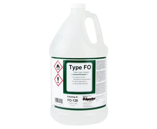 Alcohol Fiber Optic Cleaner Type FO - Bottled