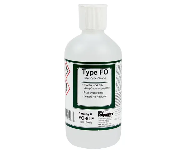 Alcohol Fiber Optic Cleaner Type FO - Bottled