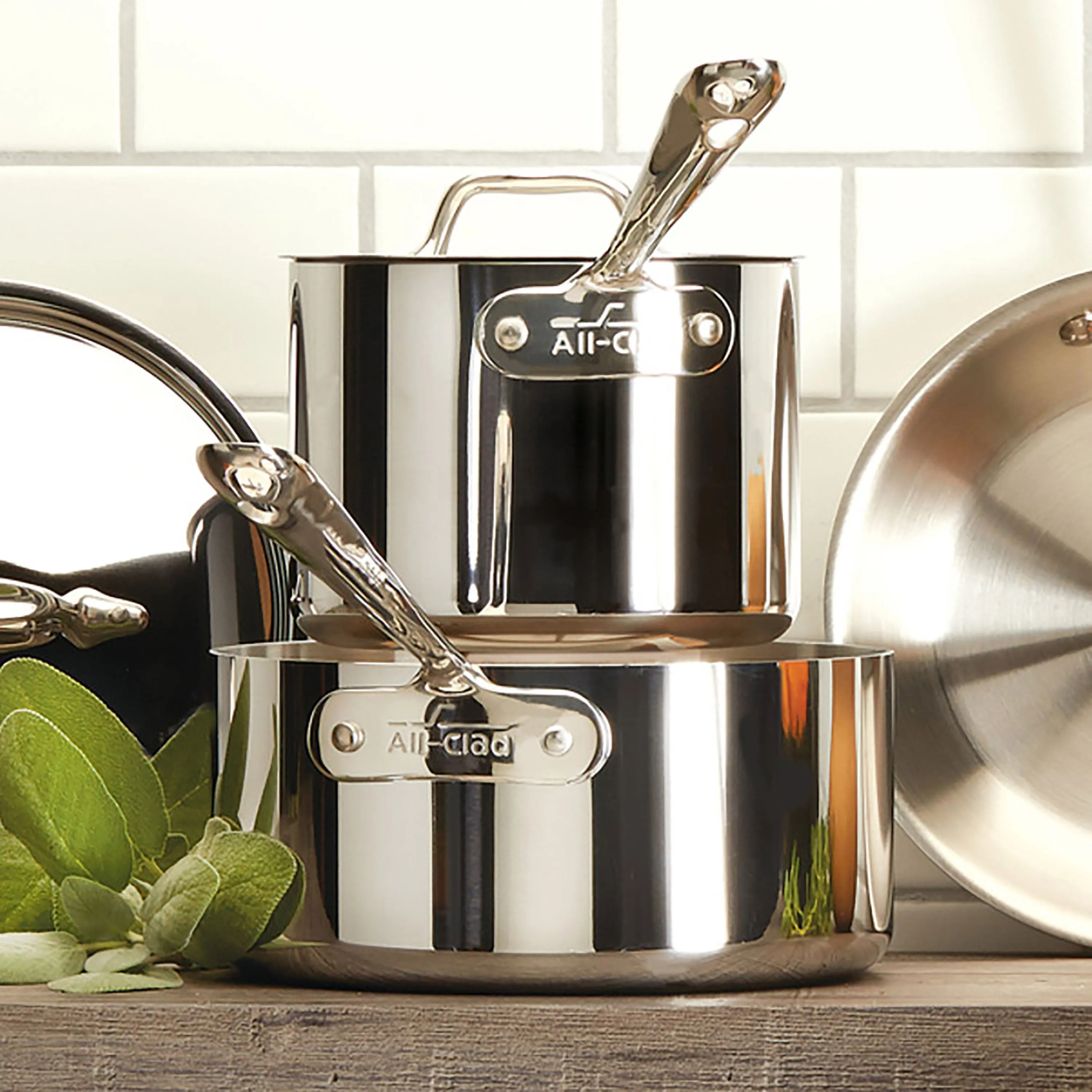 All-Clad d3 Stainless 2-quart Saucepan