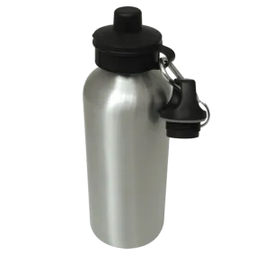 Aluminium Water Bottle 500ml Silver