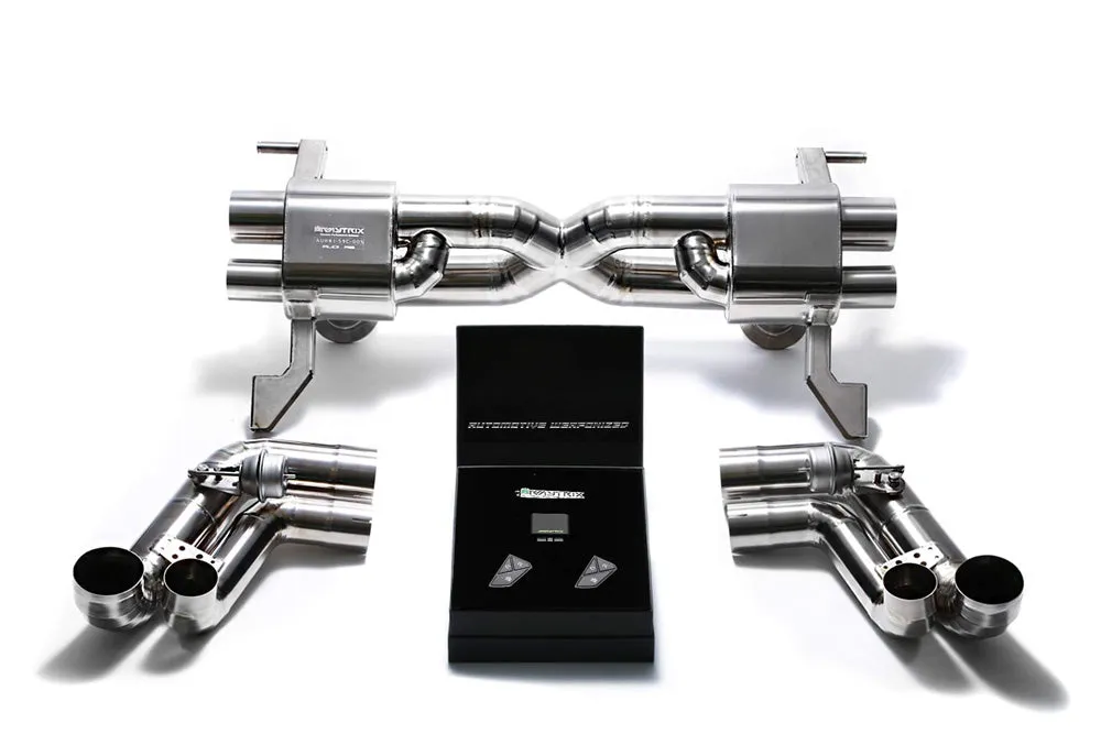 ARMYTRIX Titanium Valvetronic Exhaust System Audi R8 V8 4.2L FSI 2008-2013