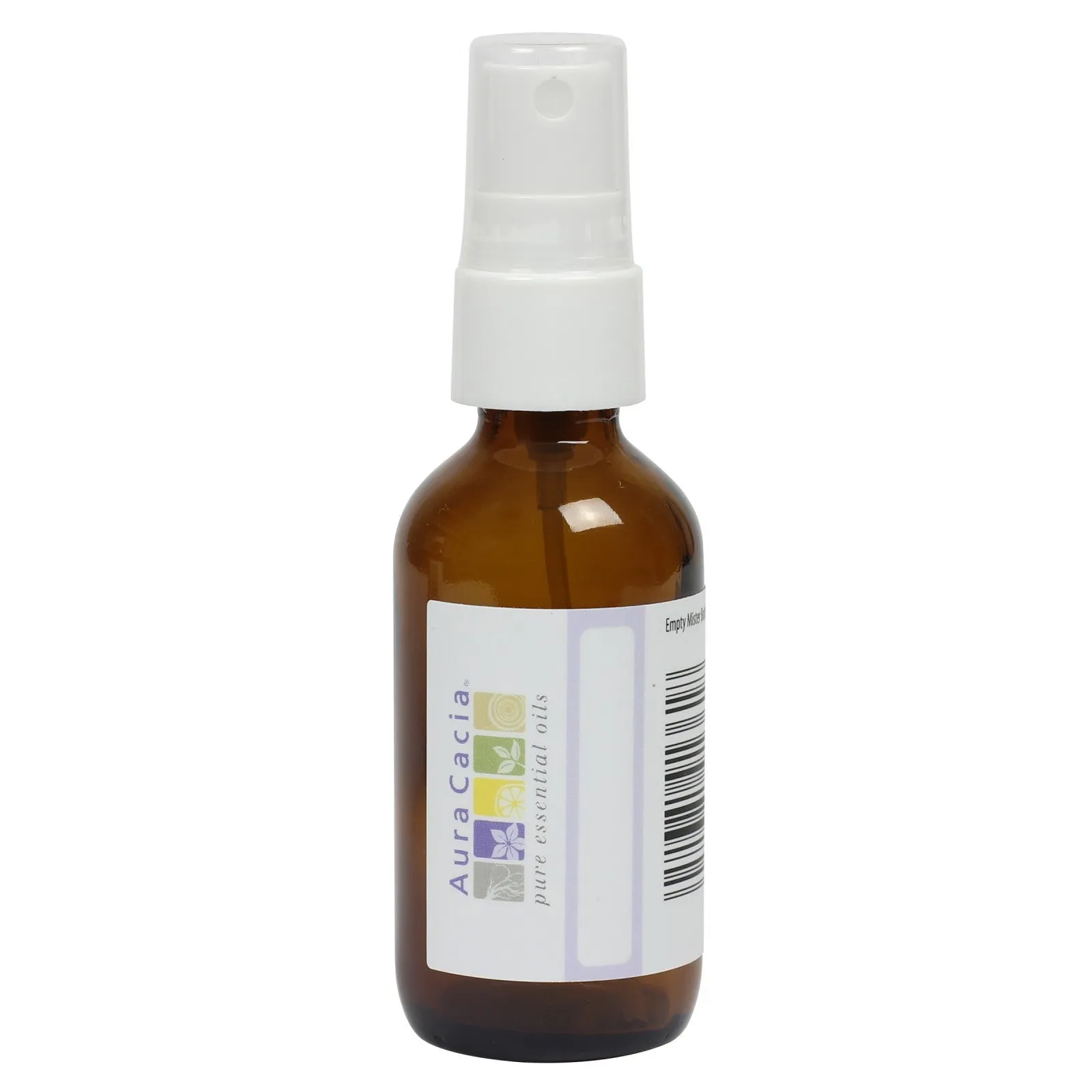 Aura Cacia: Empty Amber Glass Mist Bottle