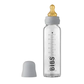 Baby Glass Bottle Complete Set 225ml - Cloud