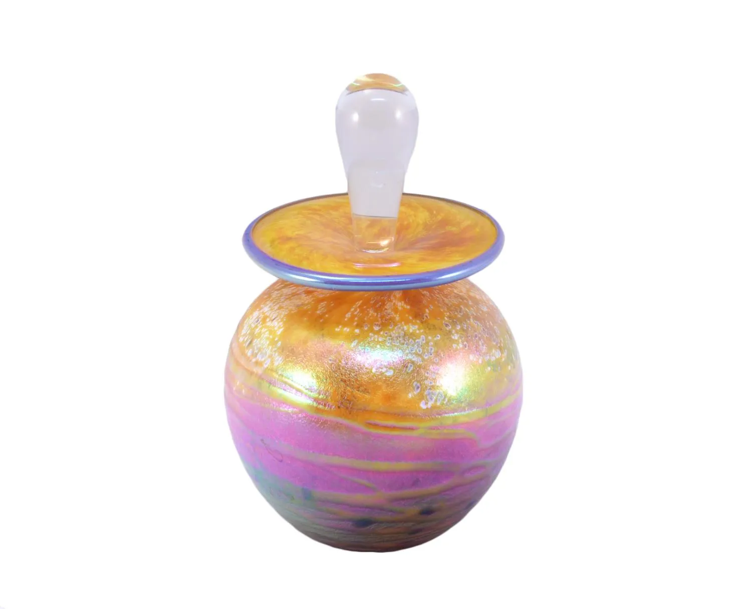 Ball Yellow Luster Perfume Bottle