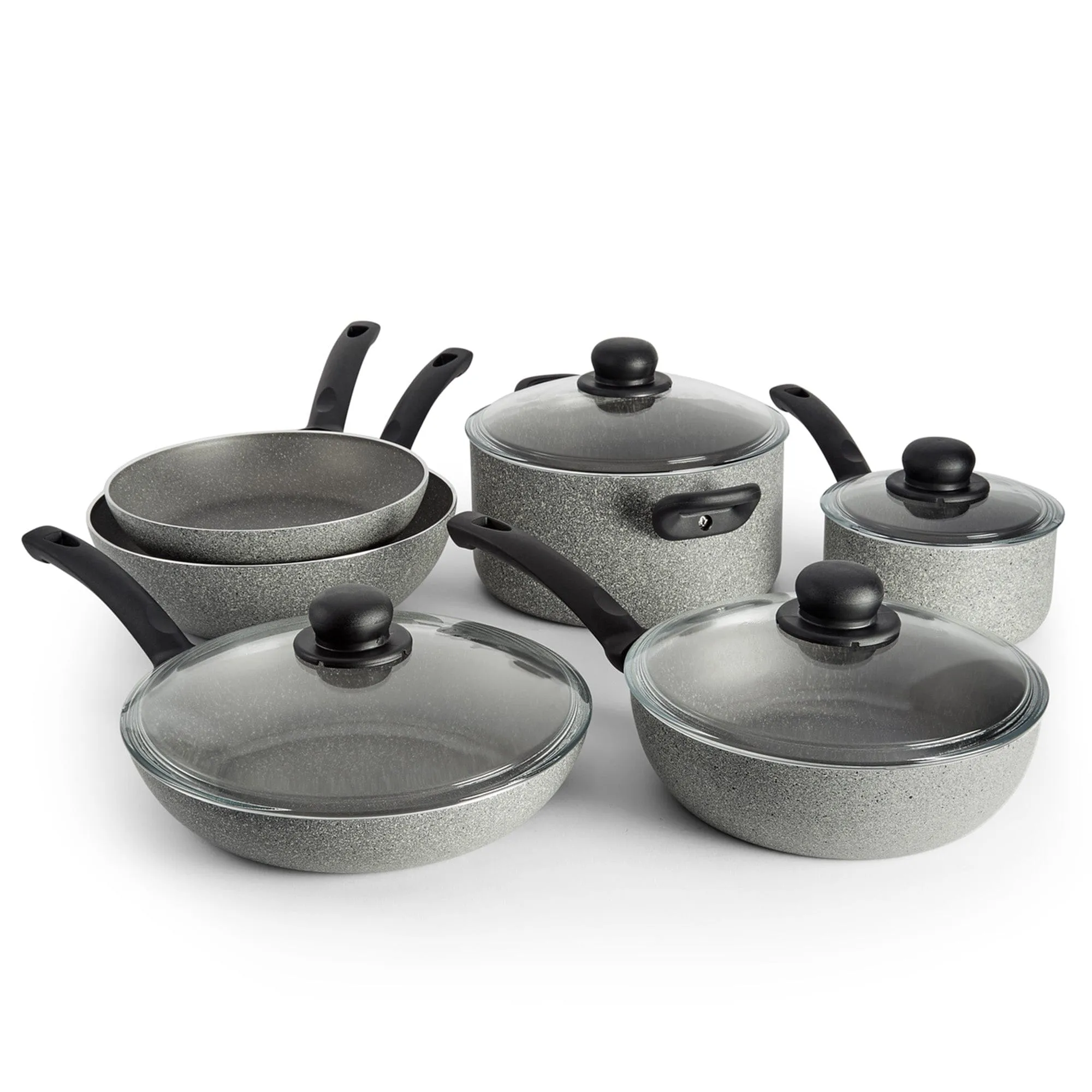 Ballarini Asti by Henckels 10-pc Aluminum Nonstick Cookware Set