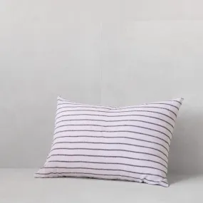 Basix Stripe Linen Pillowcase - Ayrton/Nox