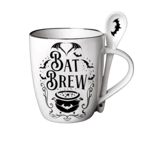 Bat Brew Mug with Spoon