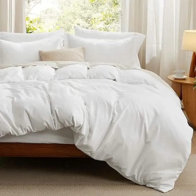 Bedsure Comprehensive Prewashed Duvet Cover Set