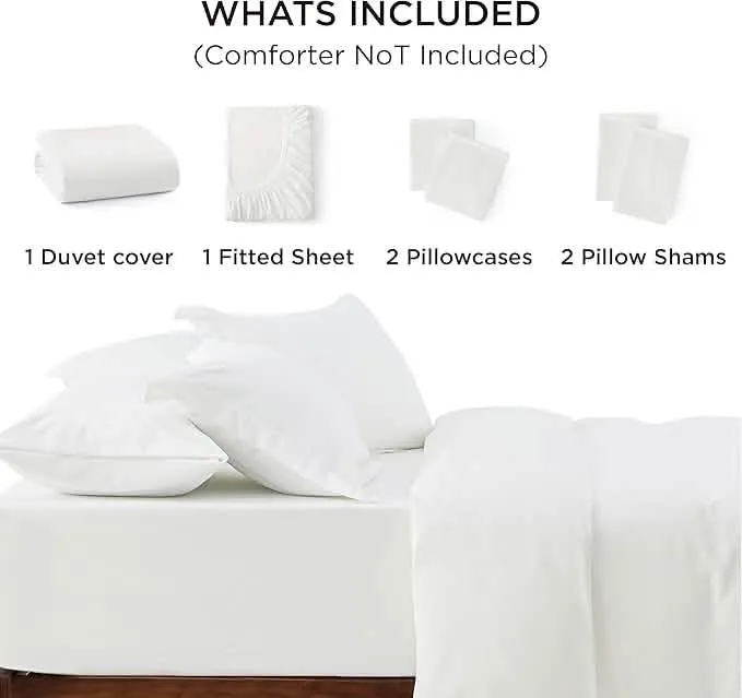 Bedsure Comprehensive Prewashed Duvet Cover Set