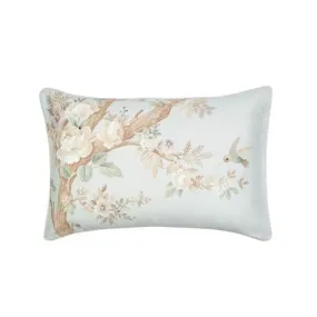 Belvedere Printed Duck Egg Pillowcase