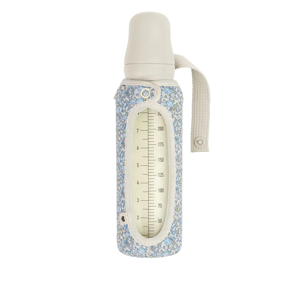 Bibs x LIBERTY Large Baby Bottle Sleeve Eloise - Ivory