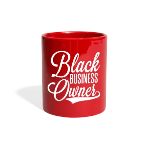 Black Business Owner Full Color Mug