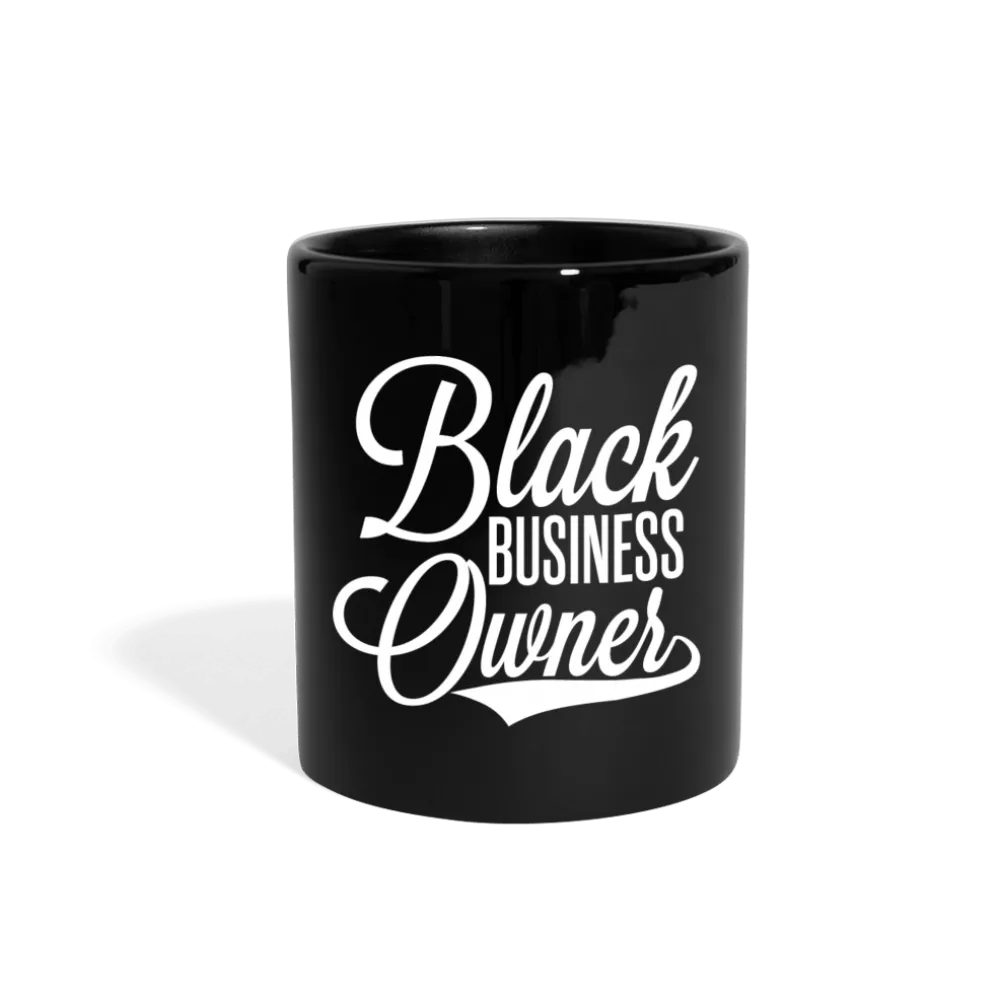 Black Business Owner Full Color Mug