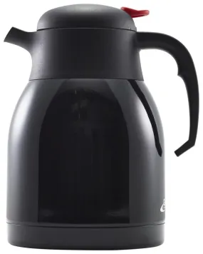 Black St/St Vacuum Push Button Jug 1.5L