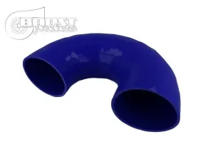 BOOST Products Silicone Elbow 180 Degrees, 13mm (1/2") ID, Blue