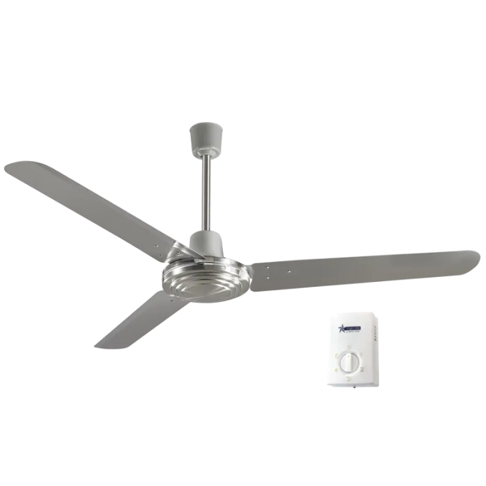 Bright Star Lighting FCF073 STAINLESS Industrial Stainless Steel Fan with Stainless Steel Blades