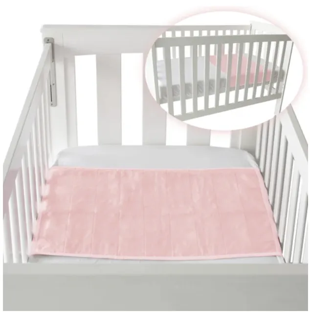 Brolly Sheet Waterproof Cot Pad with Wings, Plain