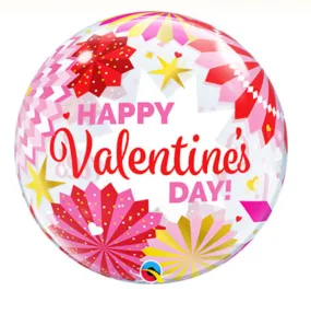 Bubble Balloon: Valentine Paper Fans