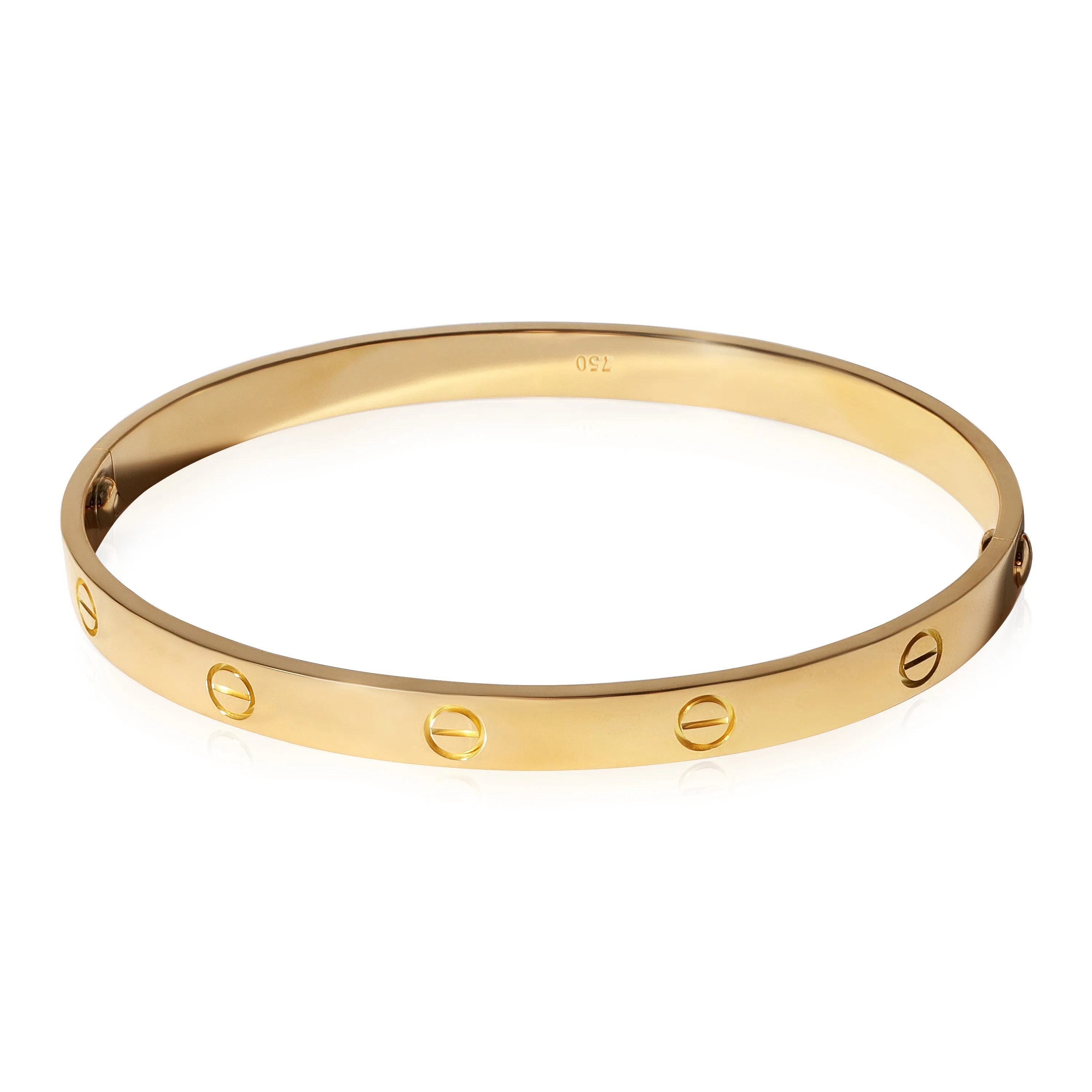 Cartier Love Bracelet in 18K Yellow Gold (Size 21)