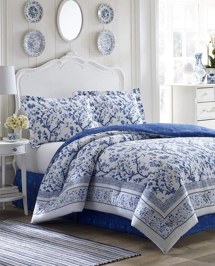 Charlotte Blue Duvet Set