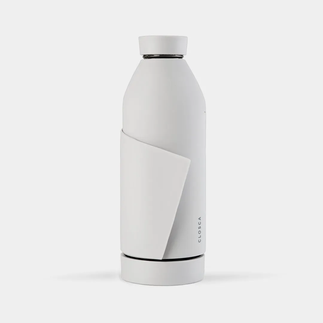 Closca Bottle Original - Glass Hands-free Thermos Bottle