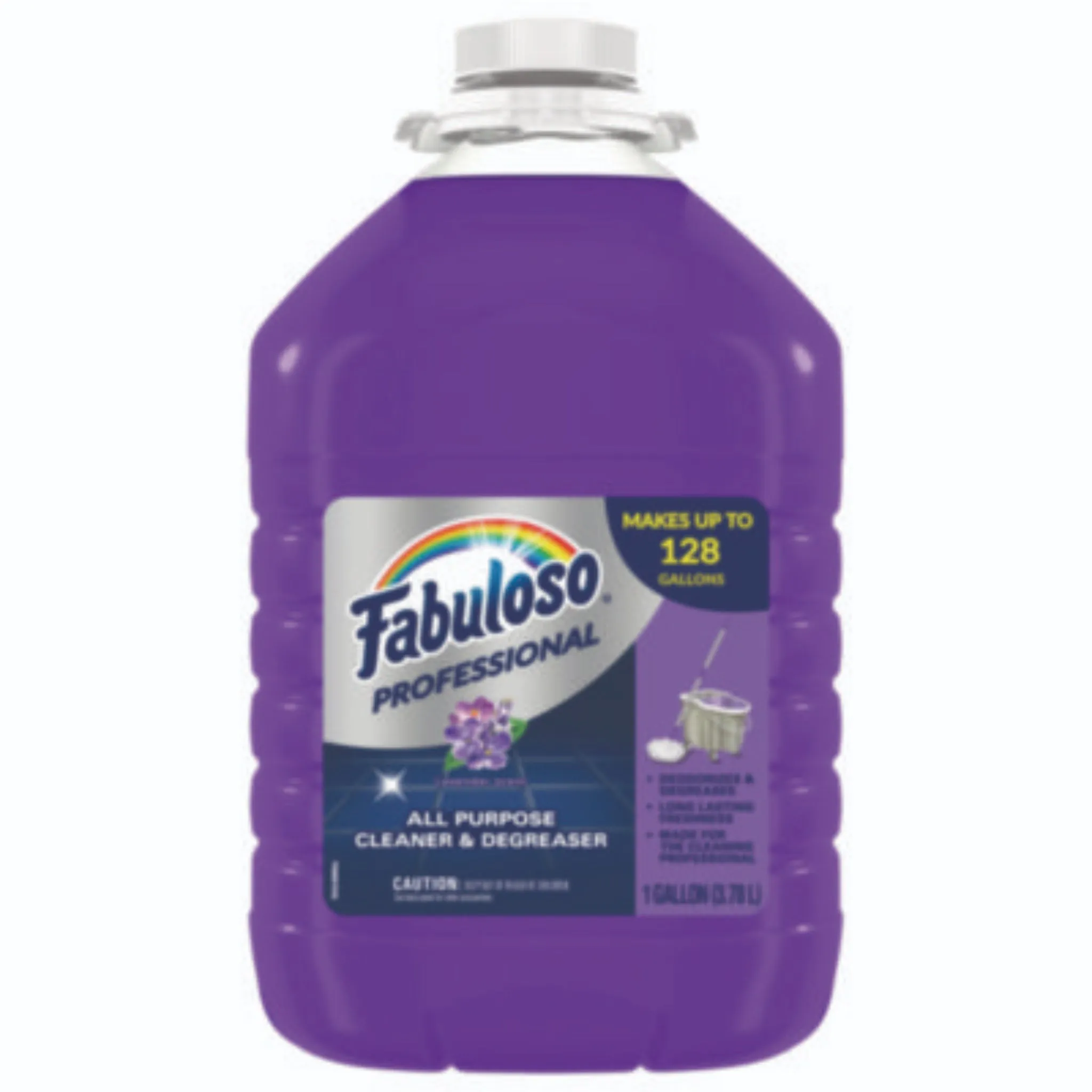 COLGATE PALMOLIVE, IPD. Fabuloso CPC05253 All-Purpose Cleaner, Lavender Scent, 1 gal Bottle, Carton of 4