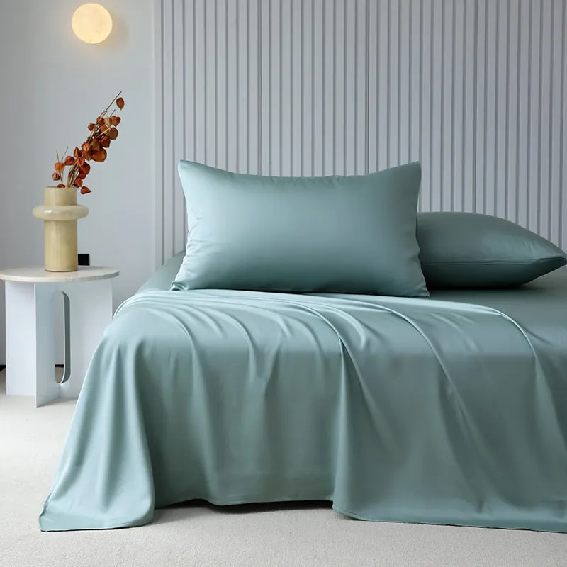 Cooling Tencel Breathable Two Pillowcases and Sheet