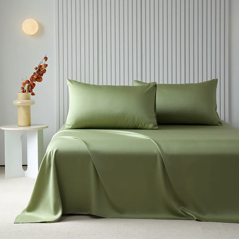 Cooling Tencel Breathable Two Pillowcases and Sheet