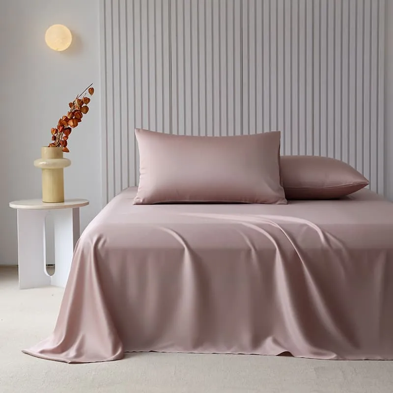 Cooling Tencel Breathable Two Pillowcases and Sheet