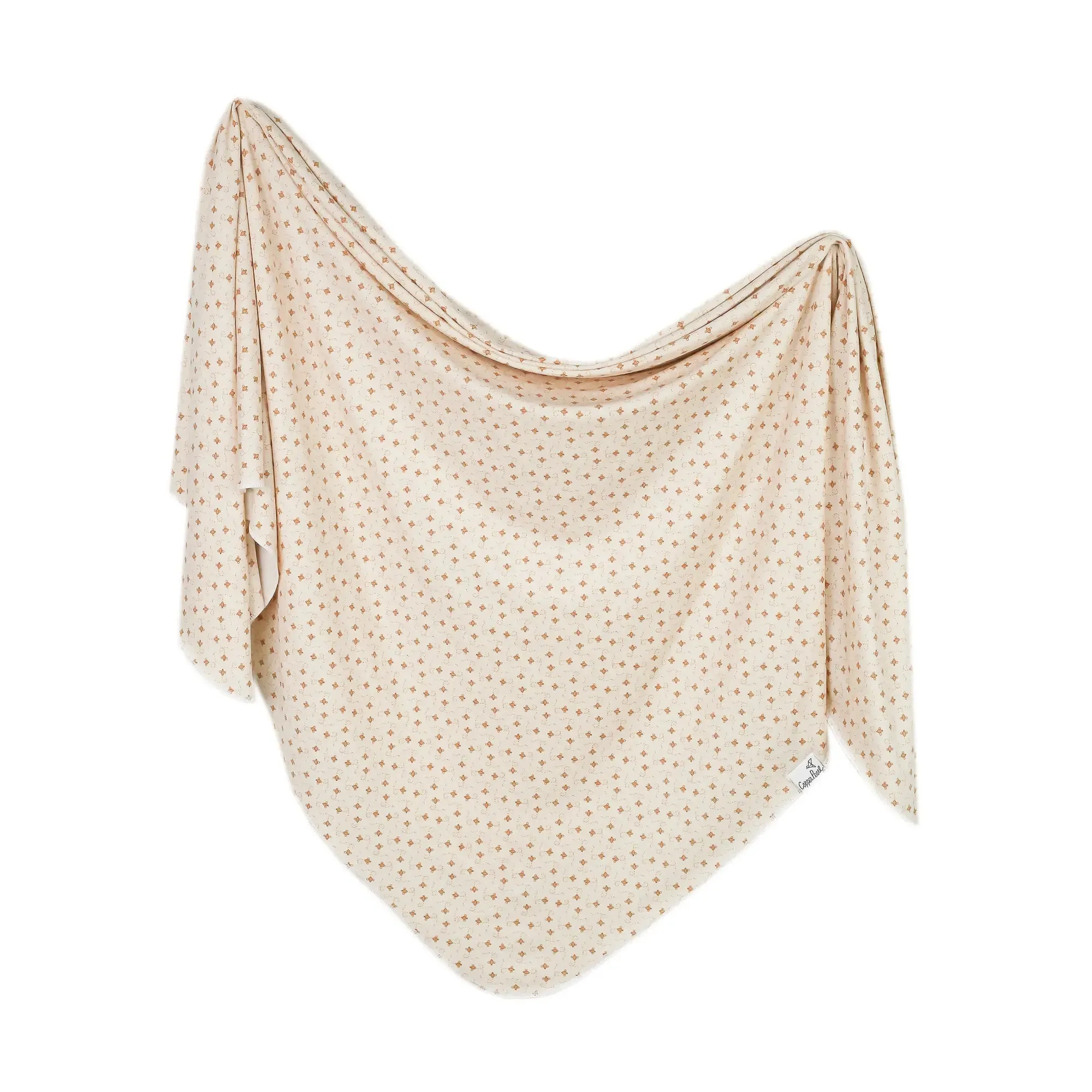 Copper Pearl Hunnie Knit Swaddle Blanket