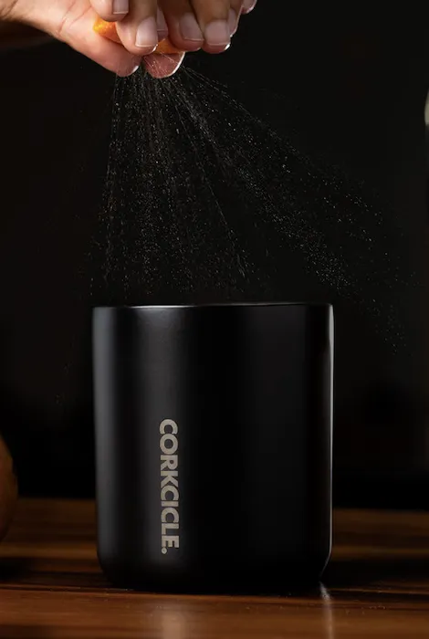 CORKCICLE 12 OZ BUZZ CUP MATTE BLACK