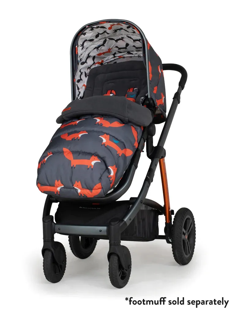 Cosatto Wow 2 Pram and Pushchair Charcoal Mister Fox