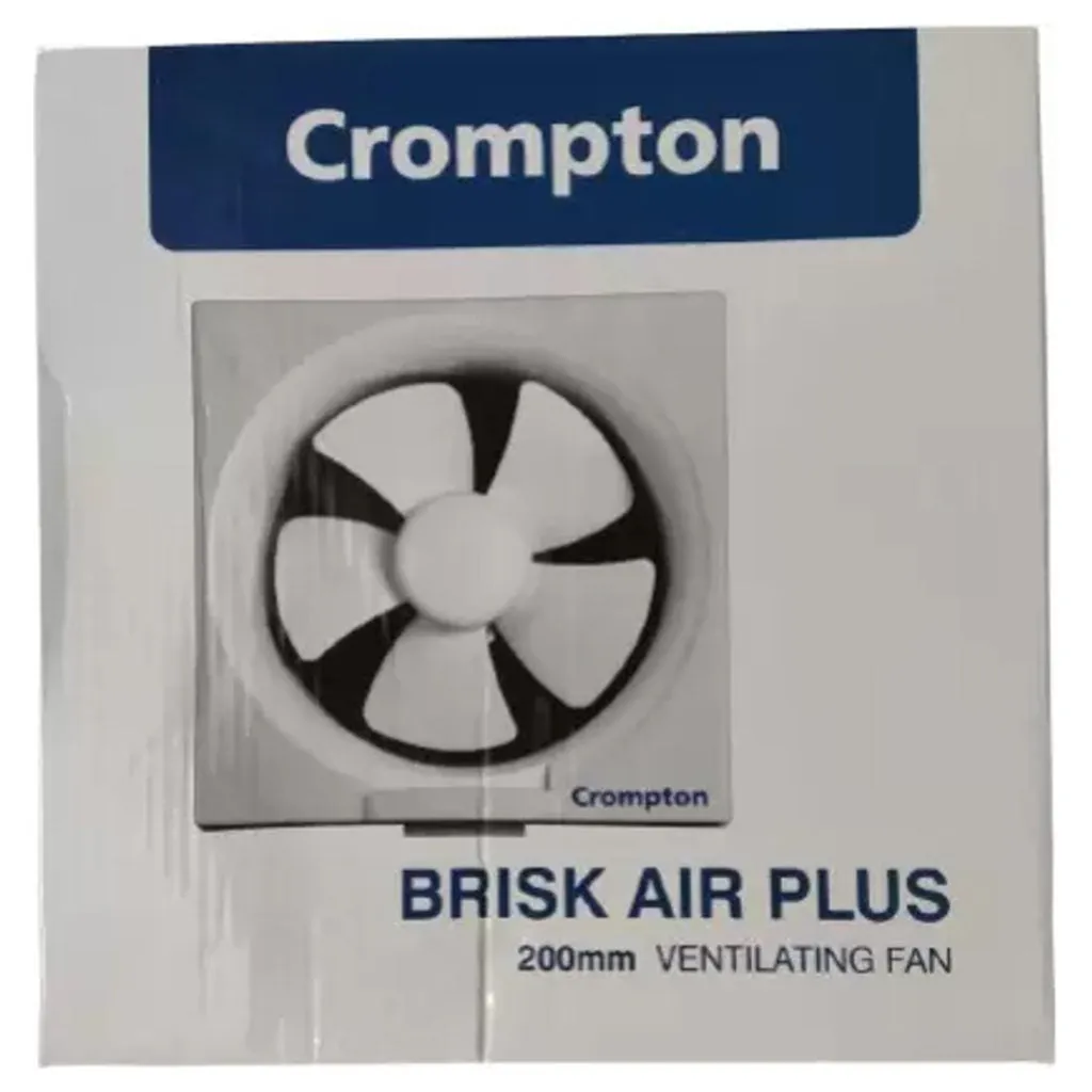 Crompton Brisk Air Plus Exhaust Fan 5 Blade 200mm