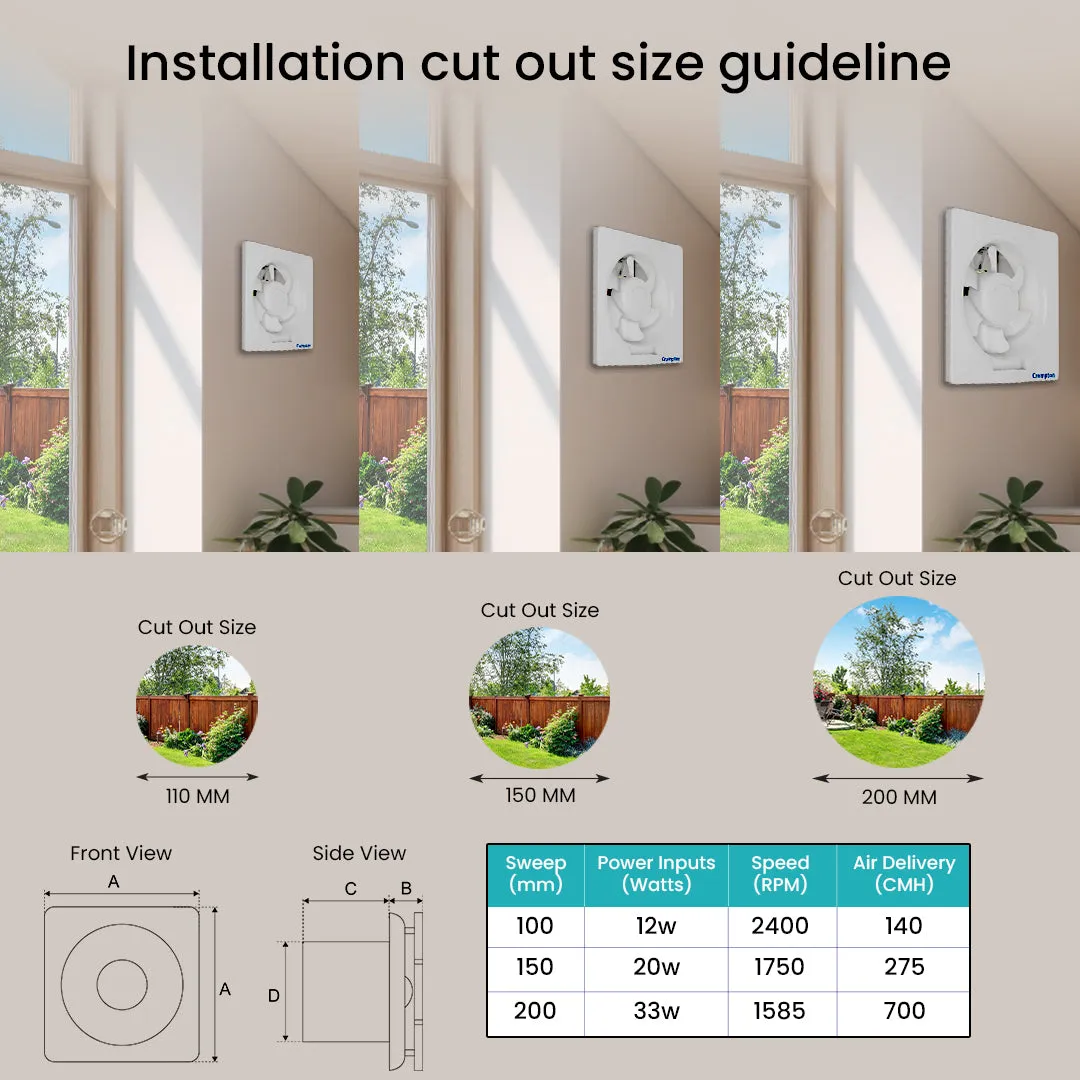 Crompton Briskair Neo Exhaust Fan