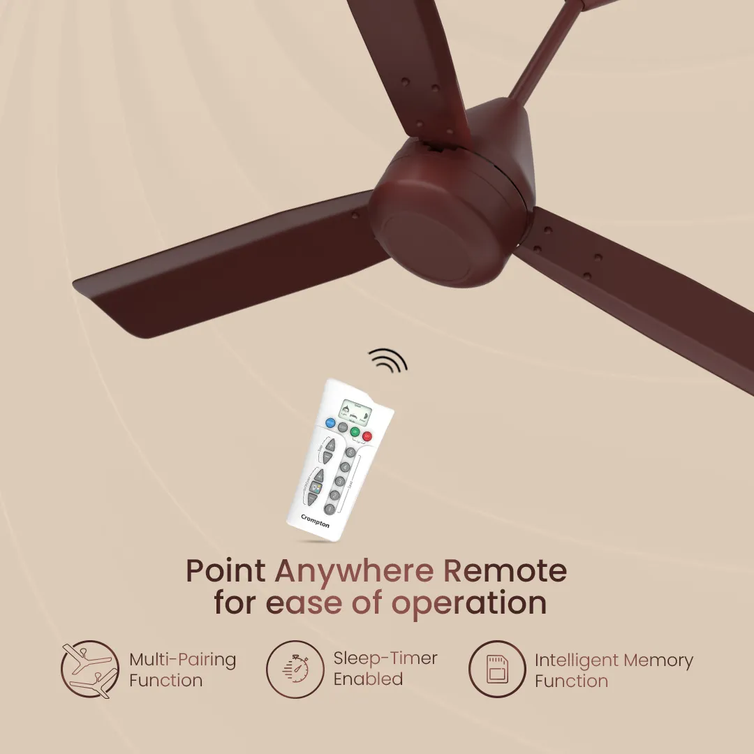 Crompton Energion Cromair Remote BLDC Ceiling Fan