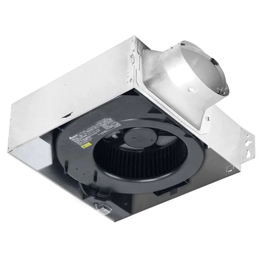 Delta BreezSlim Adjustable 50-80-110 CFM Bathroom Exhaust Fan With Dimmable LED Light