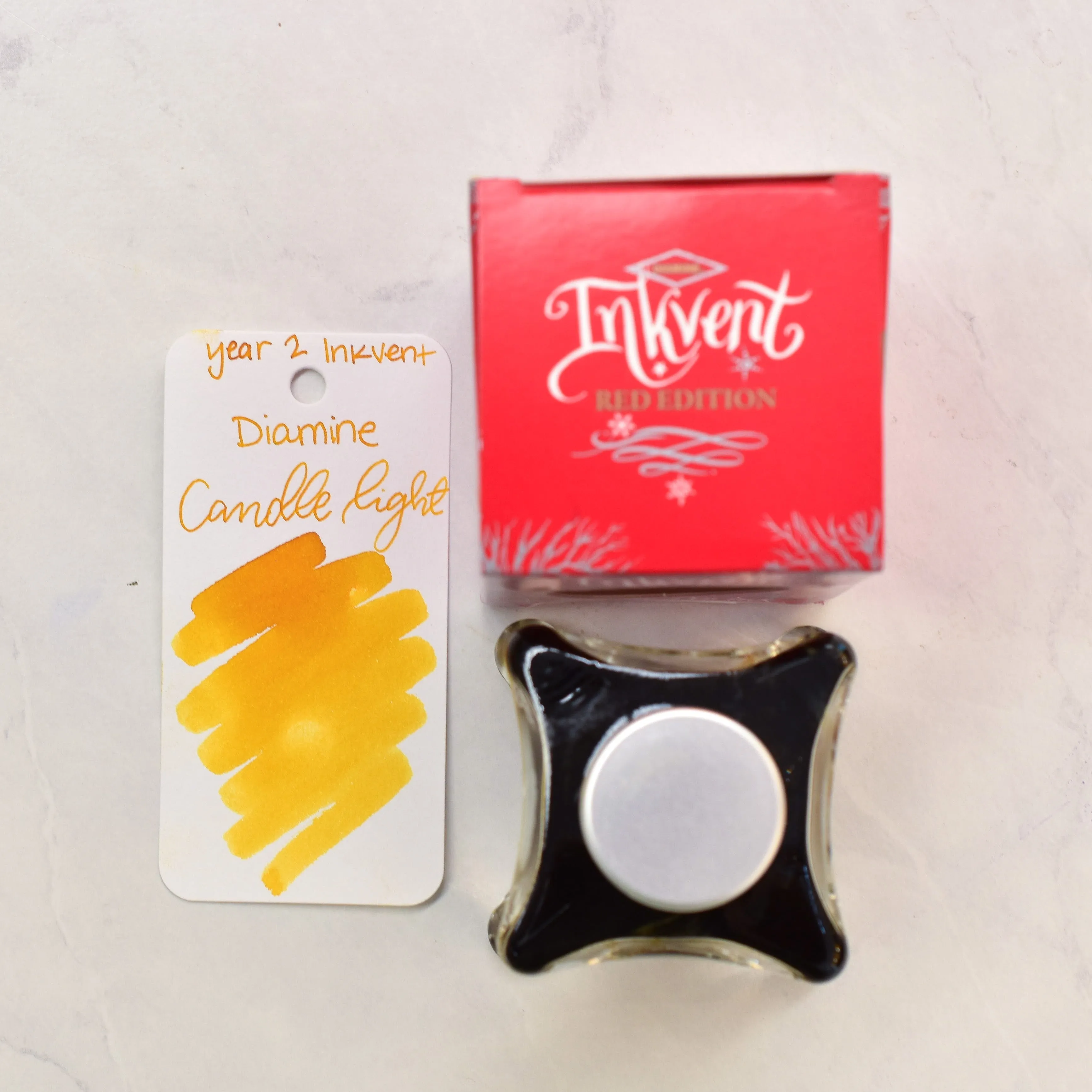 Diamine Inkvent Year 2 Candle Light Ink Bottle